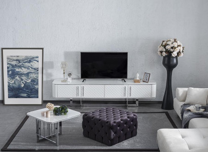 Modern Wohnzimmer Möbel TV Ständer Luxus Design Einrichtung TV Schrank